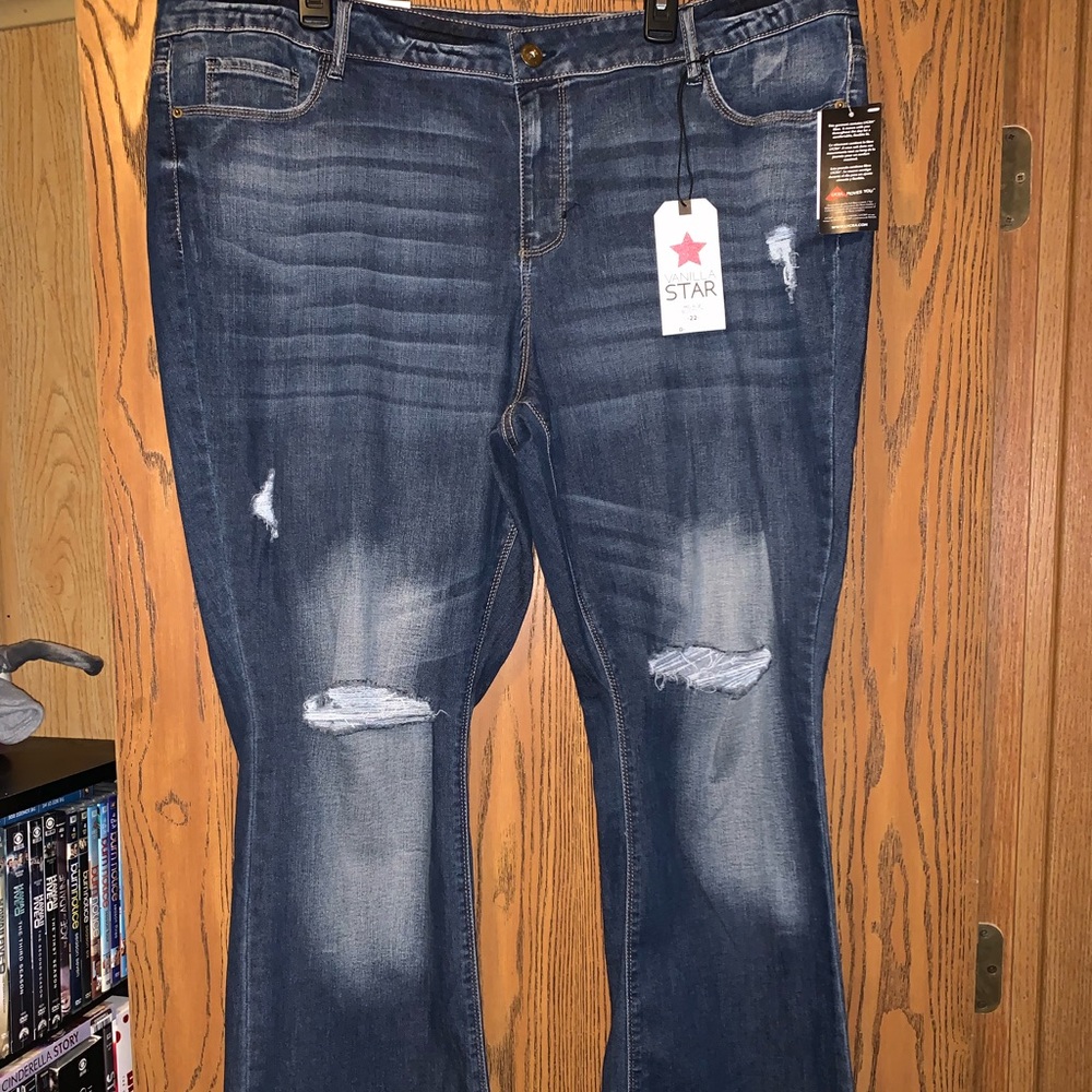 Women’s plus size jeans.